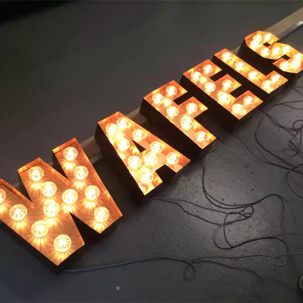 Circus letter lamp - Afbeelding 4