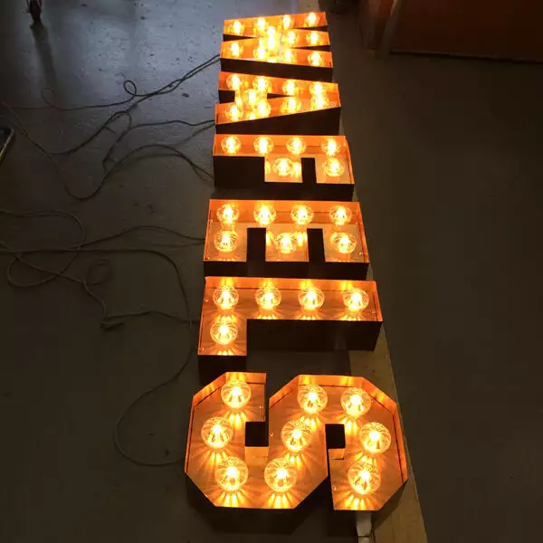 Circus letter lamp - Afbeelding 3