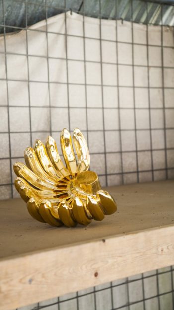 Banana Bowl Areaware Gold