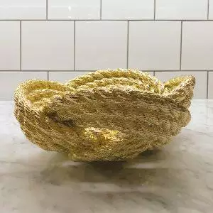 fruitschaal geknoopt touw