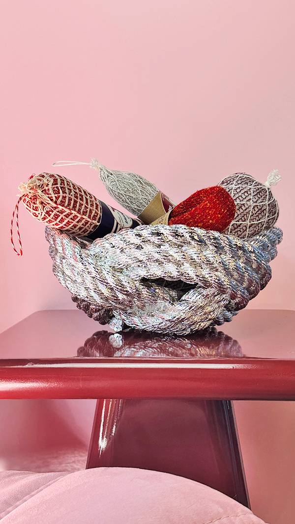 Knotted Bowl zilver - Afbeelding 2