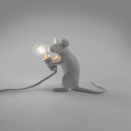 mouse lamp sitting