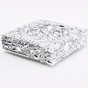 candy dish areaware chrome