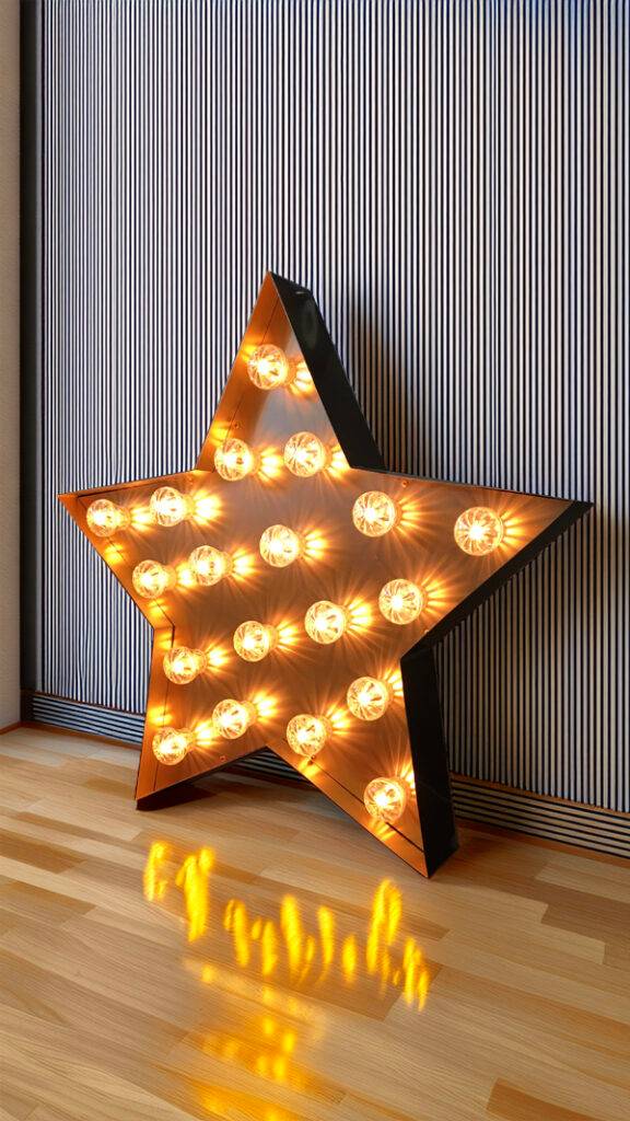 Markisen-Stern-Lampe