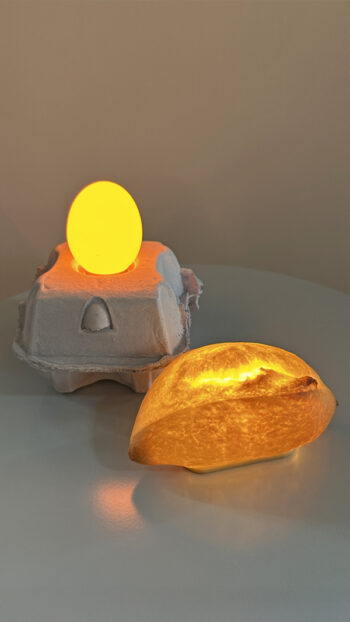 Brood lamp pistolet - pampshade