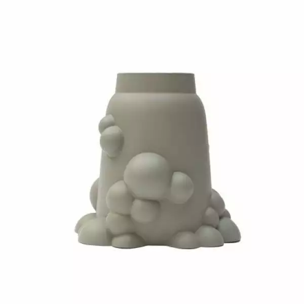 Bubble vase groen