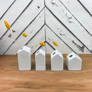 Huisjes vaasjes set