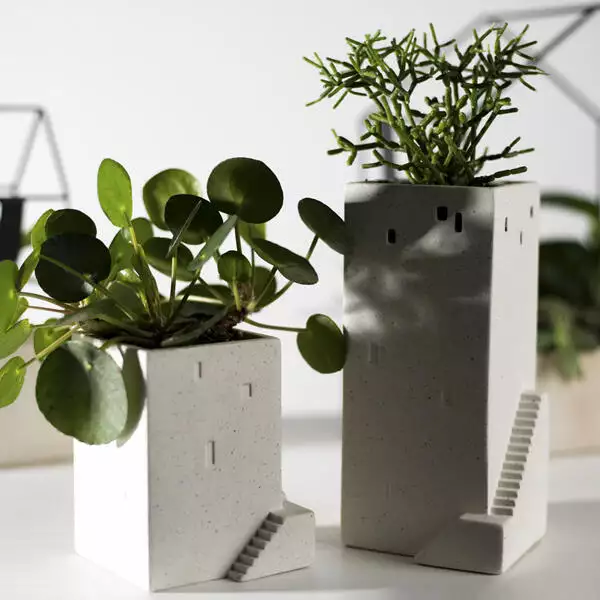 bloempot huis