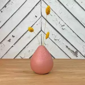 parel vaasje roze