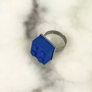 lego ring blauw