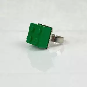lego ring groen