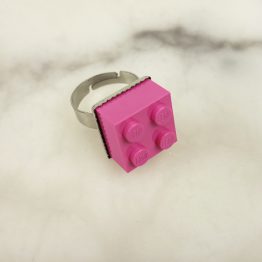 lego ring roze