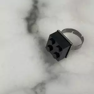 LEGO ring zwart