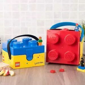 Lego lunchbox rood