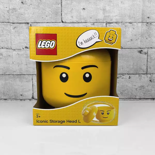 Lego storagehead boy large