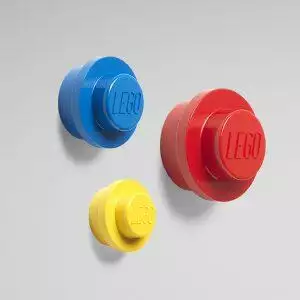 Lego wandhaken rood