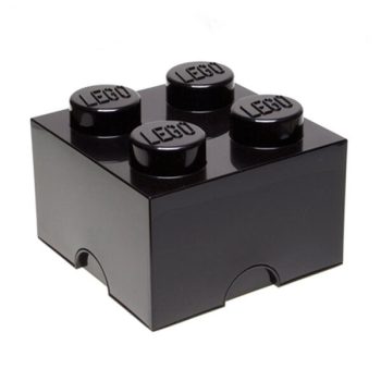lego storage black