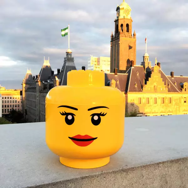 lego storagehead girl large