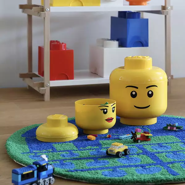 lego storagehead girl small