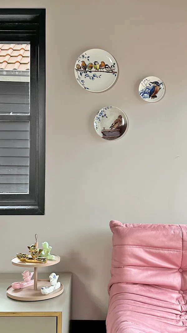 Heinen Delftsblauw -wandbord Puttertje - FunFetti