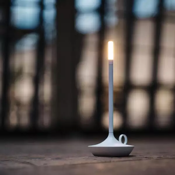 wick lamp wit