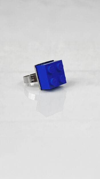 Lego ring blauw; FunFetti.shop