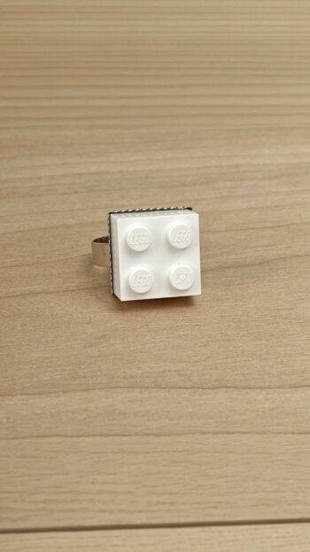 Lego ring wit ; FunFetti.shop