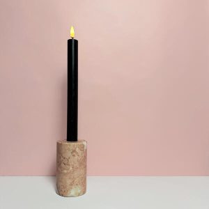 led kaars zwart