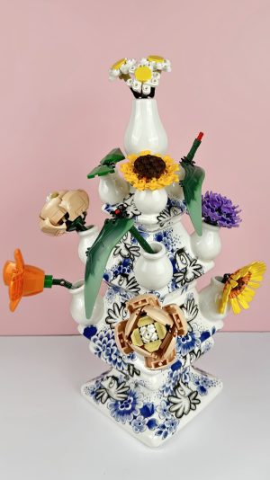 tulpen vaas delfts blauw