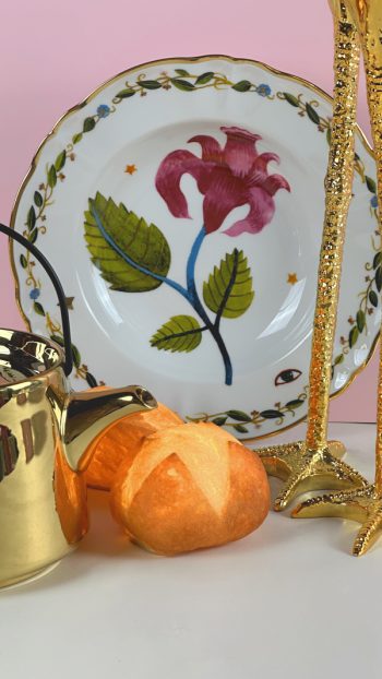 Floreal Deep Plate Bitossi home