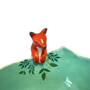 secret garden fox bowl