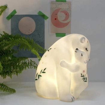 Polar bear LED lamp