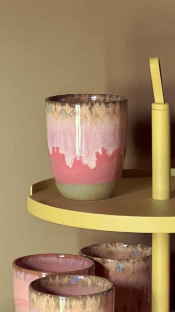 Cappuccino kopje zonsondergang