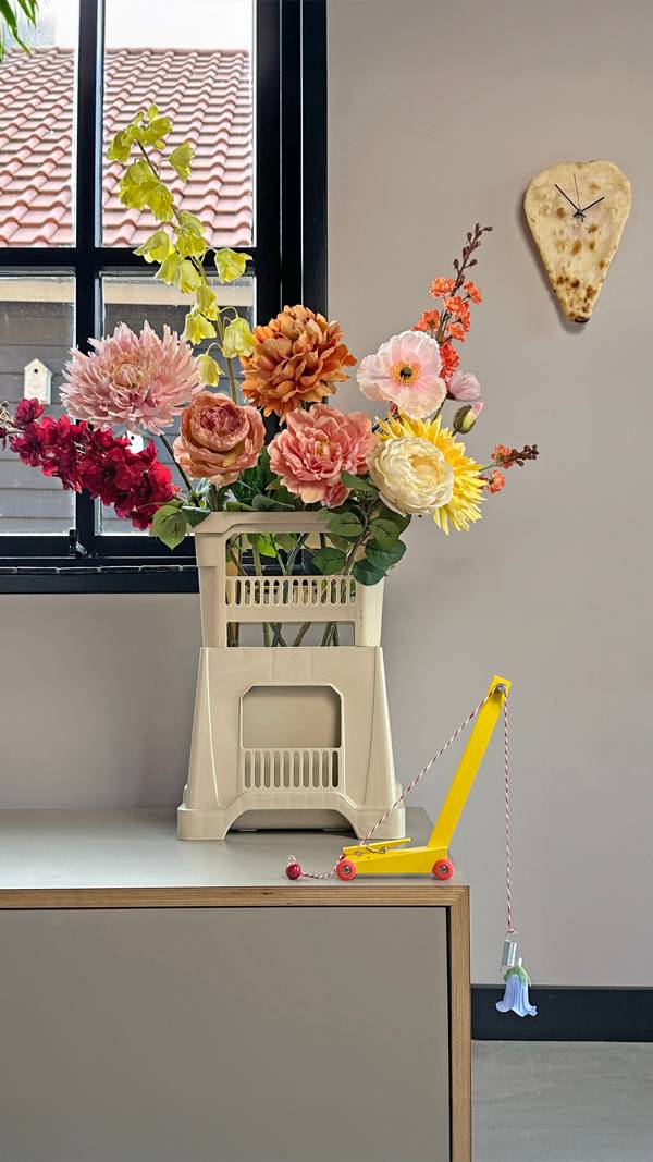 Blumenkiste Vase Ton