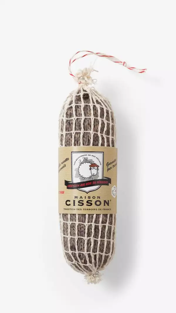 Gebreide Perigord walnotenworst - Maison Cisson