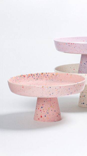 Cake Stand Part Pink - Egg Back Home - FunFetti