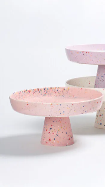 Cake Stand Part Pink - Egg Back Home - FunFetti