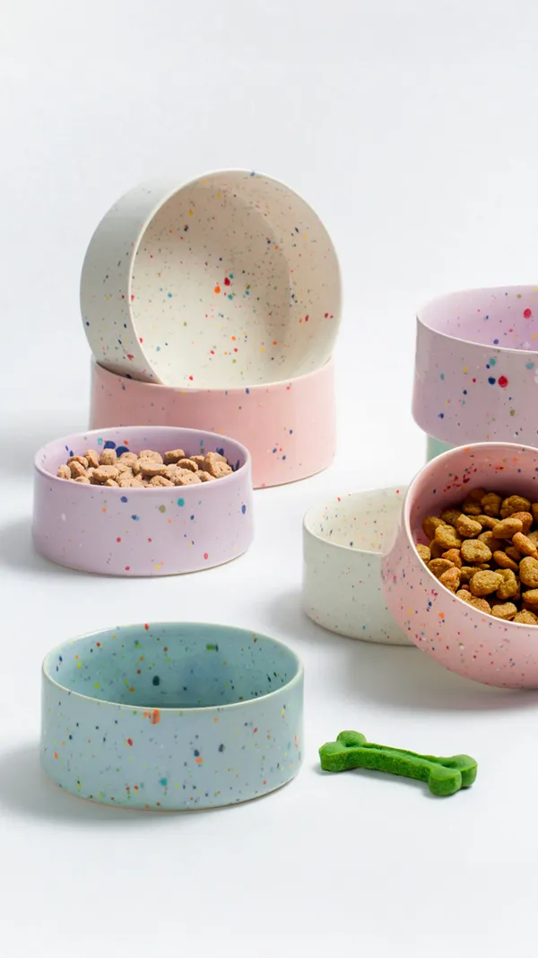 Pet bowl Party blue - Egg Back Home - FunFetti