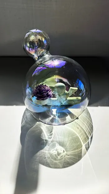 stolp iriserend bubbel