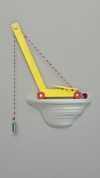 Boschroom Wandplank Klein Wit - David Derksen - FunFetti.shop