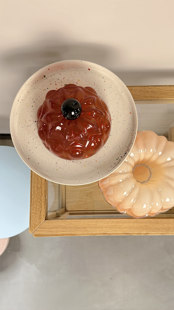 JELLO M - Translucent Blood Orange - Studio Berg - FunFetti.shop