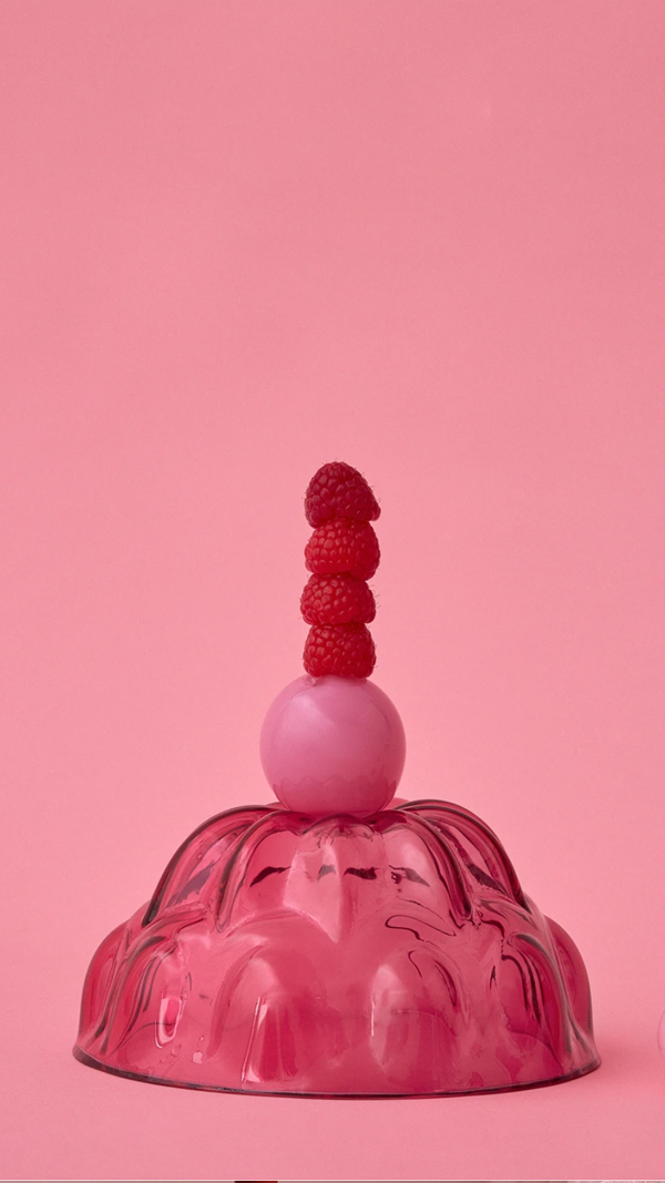 JELLO M - Translucent Raspberry - Studio Berg - FunFetti.shop