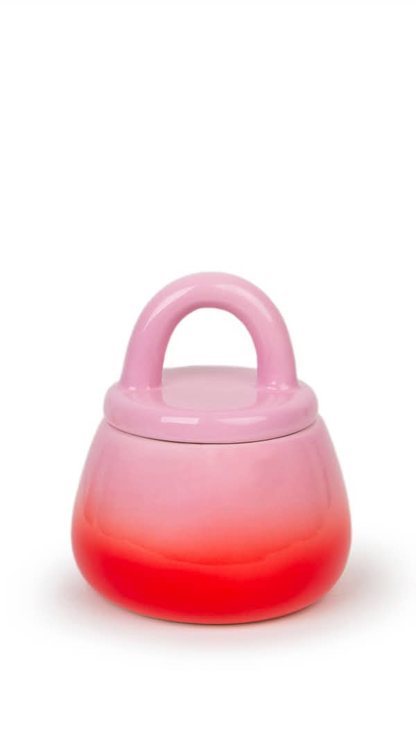 Sugar bowl Sunset Pink - Helio Ferretti